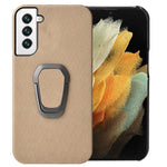 Custodia per cellulare in PU a nido d'ape con supporto ad anello per Samsung Galaxy S22 5G, For Samsung Galaxy S22 5G