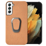 Custodia per cellulare in PU a nido d'ape con supporto ad anello per Samsung Galaxy S22 5G, For Samsung Galaxy S22 5G