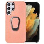 Custodia per telefono in PU a nido d'ape con supporto ad anello per Samsung Galaxy S22 Ultra 5G, For Samsung Galaxy S22 Ultra 5G