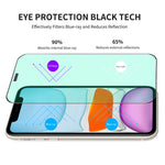 ENKAY Quick Stick Pellicola in vetro temperato per la protezione degli occhi, For iPhone 11 Pro / XS / X, For iPhone 11 / XR, For iPhone 11 Pro Max / XS Max