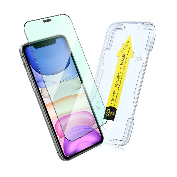 ENKAY Quick Stick Pellicola in vetro temperato per la protezione degli occhi, For iPhone 11 Pro / XS / X, For iPhone 11 / XR, For iPhone 11 Pro Max / XS Max