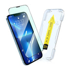 ENKAY Quick Stick Pellicola in vetro temperato per la protezione degli occhi, For iPhone 13 mini, For iPhone 13 / 13 Pro, For iPhone 13 Pro Max