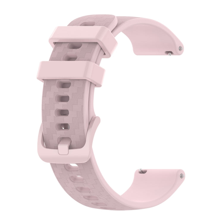 Cinturino in silicone a strisce in fibra di carbonio da 20 mm, For Samsung Galaxy Watch Active 40mm, For Samsung Galaxy Watch 42mm