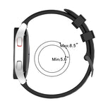 Cinturino in silicone a strisce in fibra di carbonio da 20 mm, For Samsung Gear Sport, For Samsung Gear S2 Classic