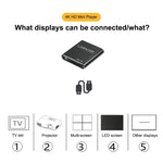 X9 Lettore multimediale esterno HD 4K USB
