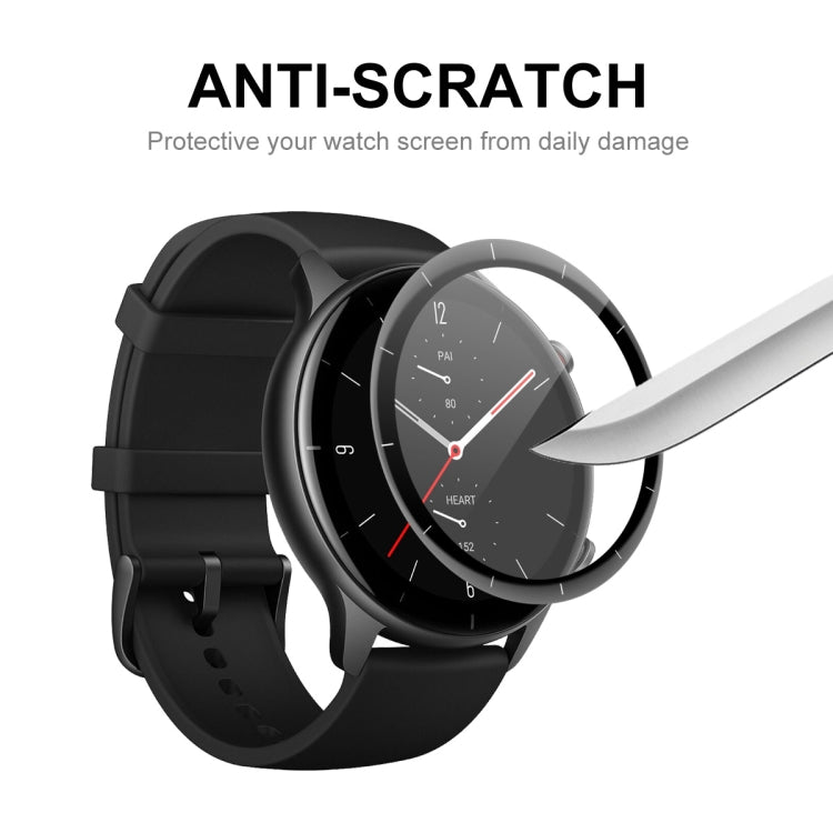 ENKAY 3D Full Coverage Soft PC Edge + PMMA HD Pellicola proteggi schermo per Amazfit GTR 3, 1 PC, 2 PCS