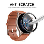 ENKAY 3D Full Coverage Soft PC Edge + PMMA HD Pellicola proteggi schermo per Amazfit GTR 3 Pro, 1 PC, 2 PCS