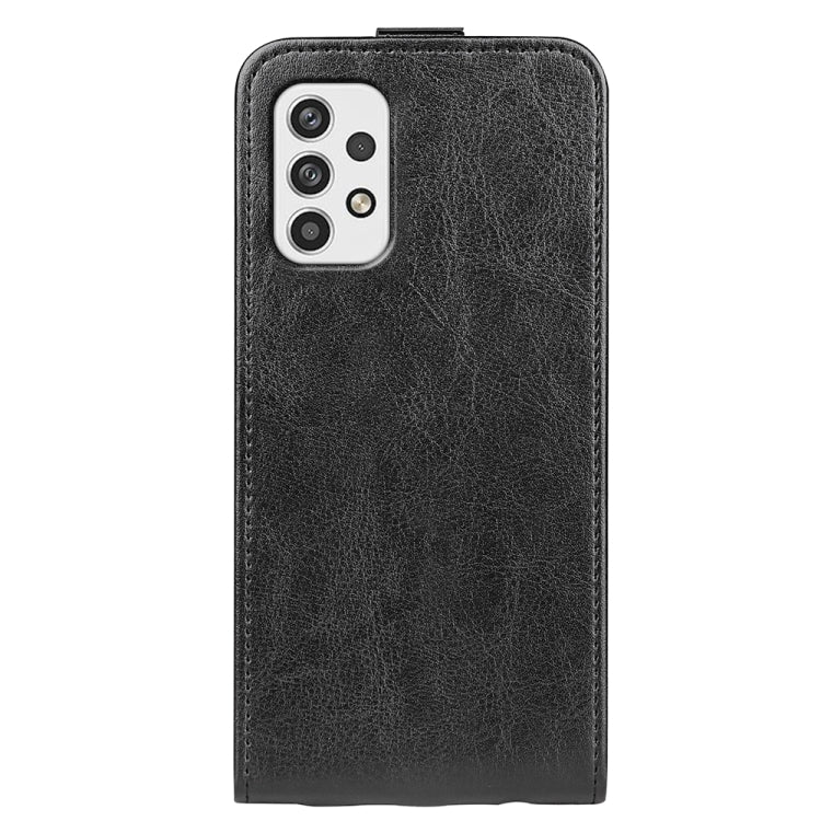 Per Samsung Galaxy A23 5G R64 Custodia per cellulare in pelle con vibrazione verticale, For Samsung Galaxy A23 5G