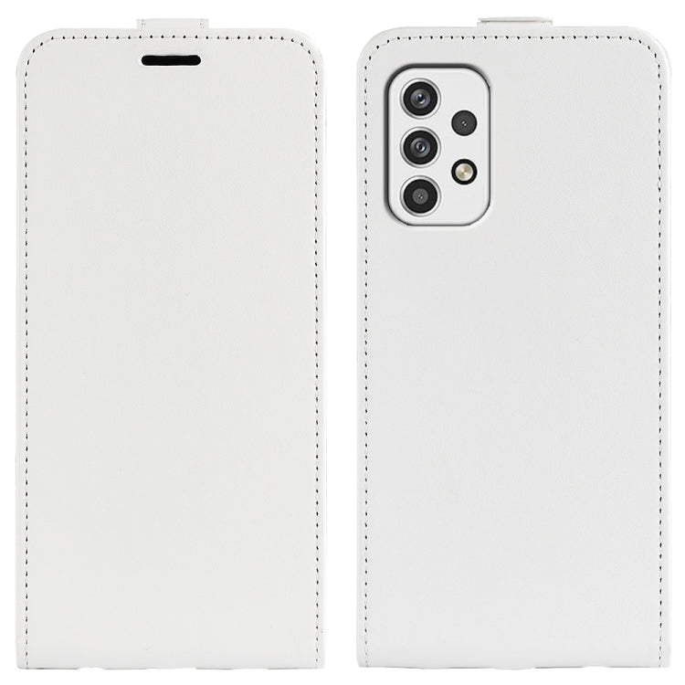 Per Samsung Galaxy A23 5G R64 Custodia per cellulare in pelle con vibrazione verticale, For Samsung Galaxy A23 5G