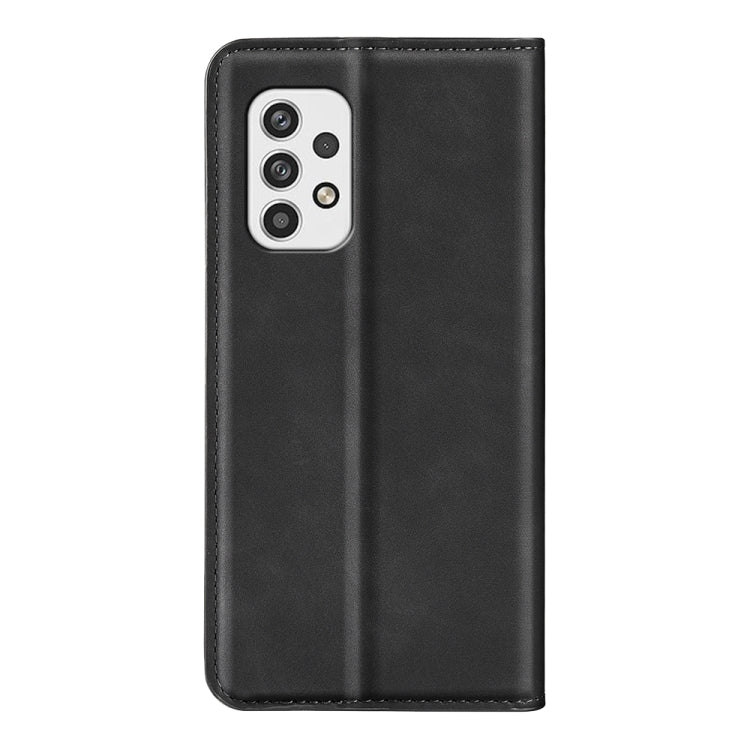 Per Samsung Galaxy A23 5G Custodia per telefono in pelle con aspirazione magnetica retro-pelle, For Samsung Galaxy A23 5G