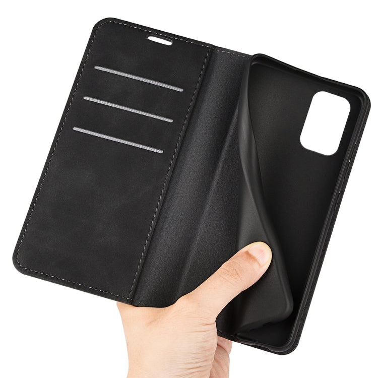 Per Samsung Galaxy A23 5G Custodia per telefono in pelle con aspirazione magnetica retro-pelle, For Samsung Galaxy A23 5G