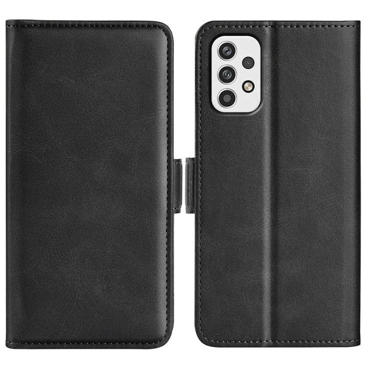 Per Samsung Galaxy A23 5G Custodia in pelle con fibbia magnetica a doppio lato, For Samsung Galaxy A23 5G