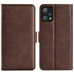 Per OPPO Realme 9 Pro Custodia in pelle con fibbia magnetica a doppio lato, For OPPO Realme 9 Pro
