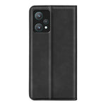 Per OPPO Realme 9 Pro Custodia per telefono in pelle con aspirazione magnetica retro-pelle, For OPPO Realme 9 Pro