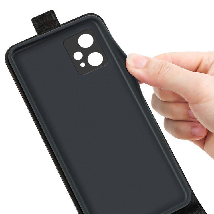 Per OPPO Realme 9 Pro / Realme V25 R64 Custodia in pelle con vibrazione verticale Texture, For OPPO Realme 9 Pro