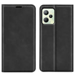 Per OPPO Realme C35 Custodia per telefono in pelle con aspirazione magnetica retro-pelle, For OPPO Realme C35