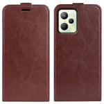 Per OPPO Realme C35 R64 Custodia per telefono in pelle con vibrazione verticale Texture, For OPPO Realme C35