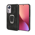 Custodia per telefono in PU con supporto ad anello per Xiaomi 12 pro, For Xiaomi 12 Pro