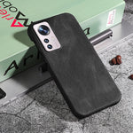 Custodia per telefono in PU con supporto ad anello per Xiaomi 12 pro, For Xiaomi 12 Pro