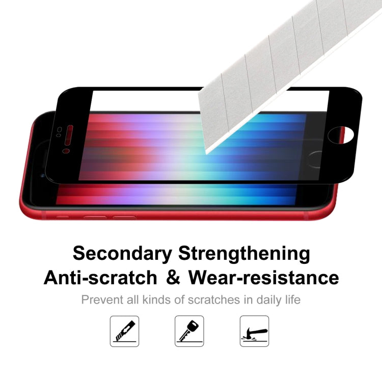 ENKAY Full Glue 0.26mm 9H 2.5D Pellicola completa in vetro temperato per iPhone SE 2022 / SE 2020/8/7, 1 PC, 2pcs, 5pcs, 10pcs