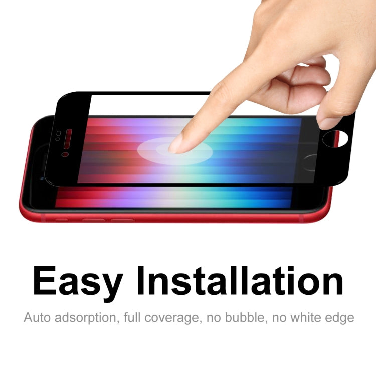 ENKAY Full Glue 0.26mm 9H 2.5D Pellicola completa in vetro temperato per iPhone SE 2022 / SE 2020/8/7, 1 PC, 2pcs, 5pcs, 10pcs