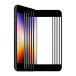 ENKAY Full Glue 6D Pellicola Ful antigraffio in vetro temperato per iPhone SE 2022 / SE 2020/8/7, 1 PC, 2pcs, 5pcs