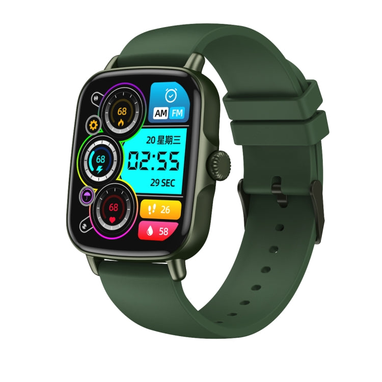 AW18 Smart Watch con schermo a colori da 1,69 pollici, supporto per chiamate Bluetooth / monitoraggio della frequenza cardiaca