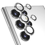 Per Samsung Galaxy S22 Ultra 5G ENKAY Copriobiettivo in lega di alluminio + vetro temperato