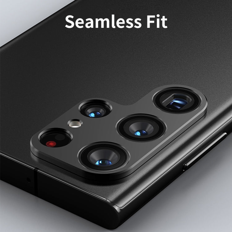 Per Samsung Galaxy S22 5G / S22 + 5G ENKAY Copriobiettivo per fotocamera in lega di alluminio