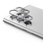 Per Samsung Galaxy S22 Ultra 5G ENKAY Protezione per obiettivo della fotocamera in lega di alluminio Copertura completa