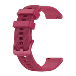 Cinturino in silicone a strisce in fibra di carbonio da 20 mm, For Huawei Watch 2, For Honor Watch ES