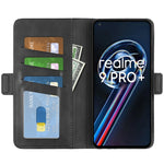 Per OPPO Realme 9 Pro + custodia per telefono in pelle con fibbia magnetica a doppio lato, For OPPO Realme 9 Pro+
