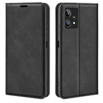 Custodia per telefono in pelle con aspirazione magnetica retro-pelle, For OPPO Realme 9 Pro+
