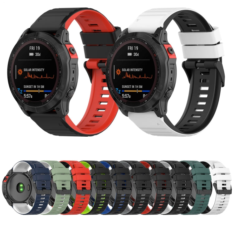 Cinturino per orologio in silicone da 22 mm, For Garmin Forerunner 945, For Garmin Instinct