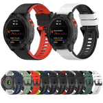 Cinturino per orologio in silicone da 26 mm, For Garmin Fenix 7X, For Garmin Fenix 6X