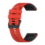 Cinturino per orologio in silicone da 26 mm, For Garmin Fenix 6X Pro, For Garmin Fenix 5x Plus