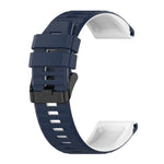 Cinturino per orologio in silicone da 26 mm, For Garmin Fenix 6X Pro, For Garmin Fenix 5x Plus