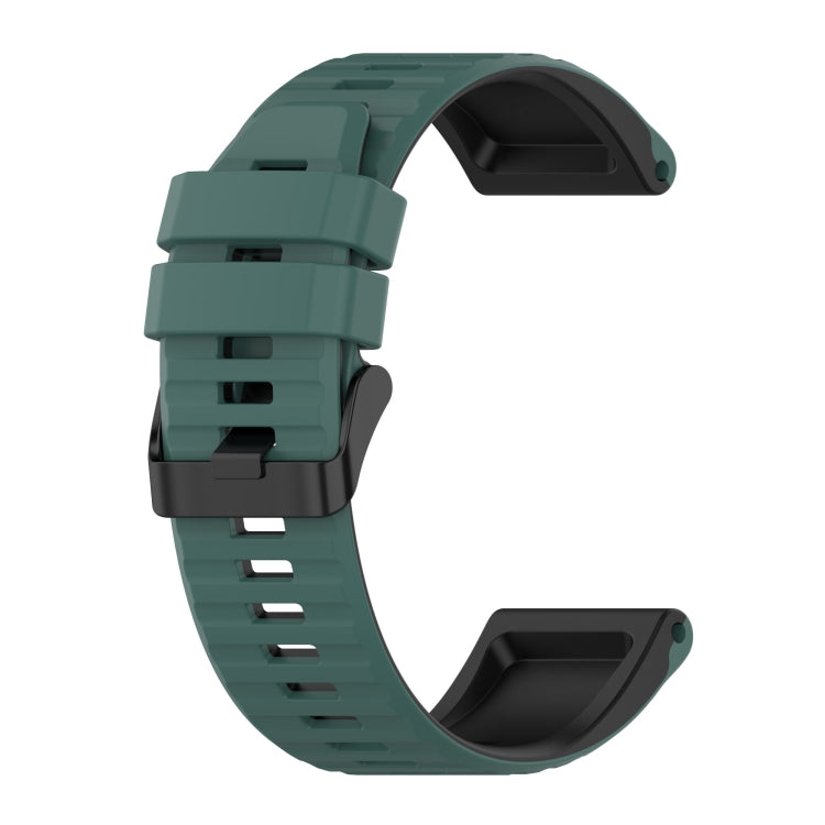 Cinturino per orologio in silicone da 26 mm, For Garmin Fenix 3, For Garmin Fenix 3 HR