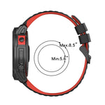 Cinturino per orologio in silicone da 26 mm, For Garmin Fenix 3 Sapphire