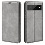 Per Google Pixel 7 Custodia per telefono in pelle con aspirazione magnetica retro-pelle, For Google Pixel 7
