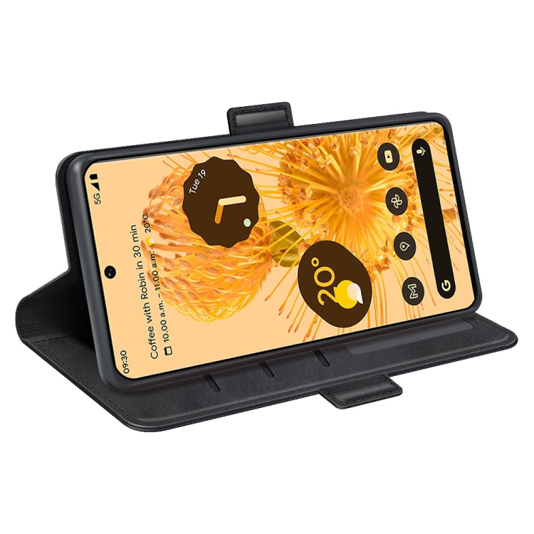 Per Google Pixel 7 Pro Custodia per telefono in pelle con fibbia magnetica a doppio lato, For Google Pixel 7 Pro