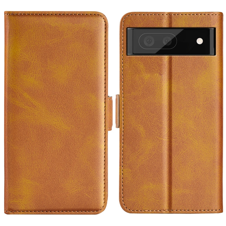 Per Google Pixel 7 Pro Custodia per telefono in pelle con fibbia magnetica a doppio lato, For Google Pixel 7 Pro