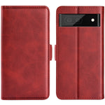 Per Google Pixel 7 Pro Custodia per telefono in pelle con fibbia magnetica a doppio lato, For Google Pixel 7 Pro