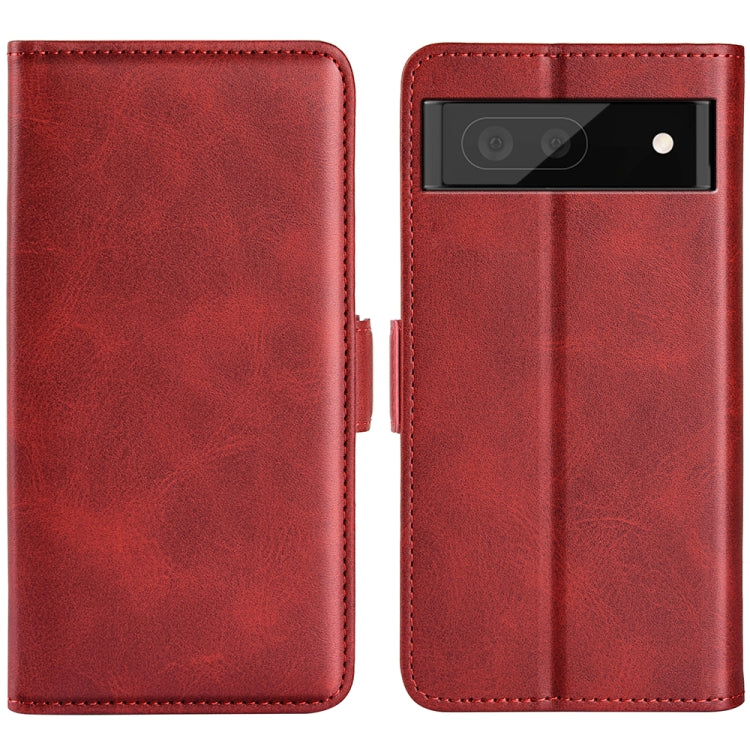Per Google Pixel 7 Pro Custodia per telefono in pelle con fibbia magnetica a doppio lato, For Google Pixel 7 Pro