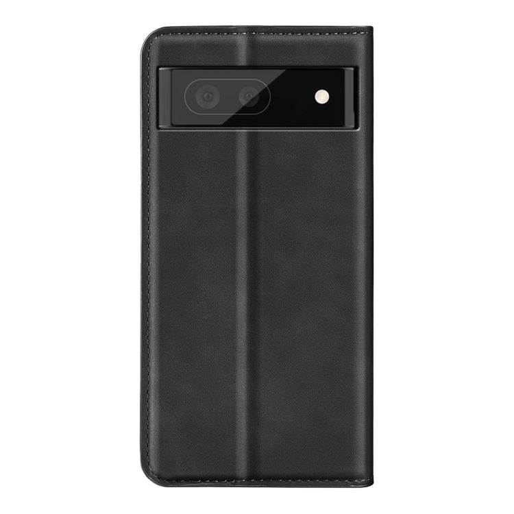 Per Google Pixel 7 Pro Custodia per telefono in pelle con aspirazione magnetica retro-skin, For Google Pixel 7 Pro