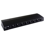 Commutatore audio 2 ingressi 8 uscite 100W
