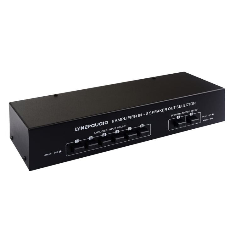 Dispositivo switch amplificatore 6 ingressi 2 uscite 300W