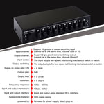 Interruttore RCA audio 10 ingressi 2 uscite B059