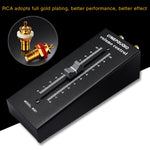 Preamplificatore passivo audio con ingressi RCA