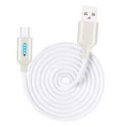 Cavo di interruzione automatica intelligente dell'alimentazione per lega di zinco nella linea dati ad emissione di luce di una lampada Zhuo, white, black, glod, rose gold
